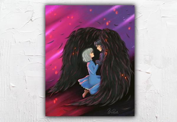 Art Print: Howl and Sophie
