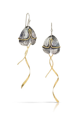 Jelly fish Earrings picture