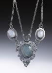 Chalcedony and Moonstone necklace