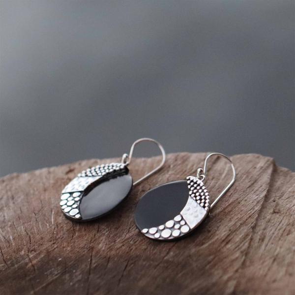 Night Moon Earrings - Small picture