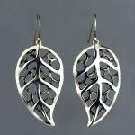 Leaf Earrings - Large