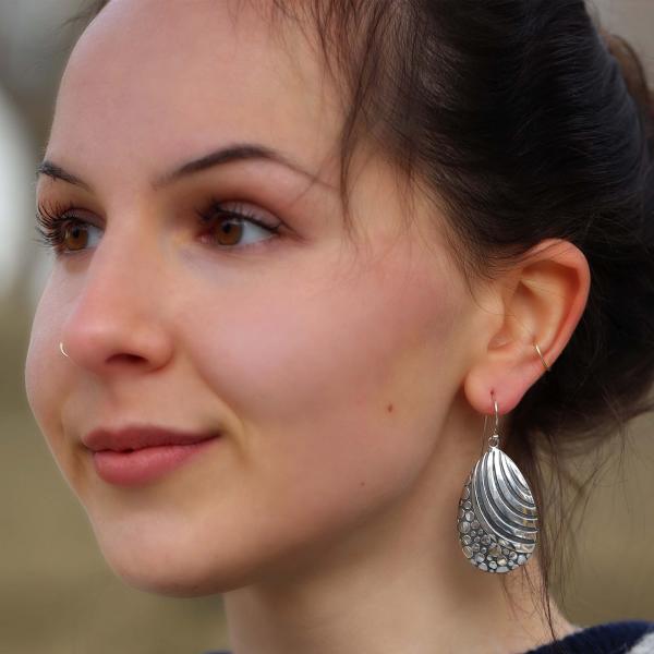 Pebbles and Waves Earrings picture