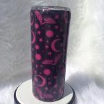 Magenta Batty Thermal Tumbler