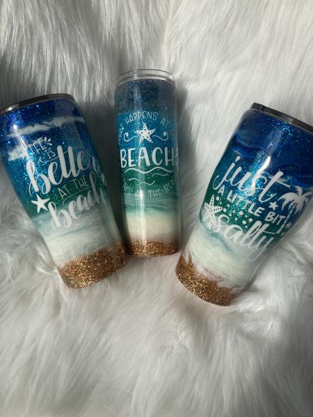 Beach Thermal Tumblers