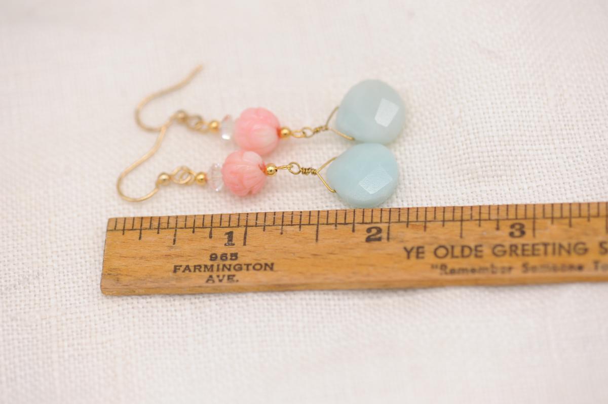 Day at the beach earrings picture