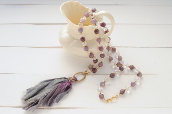 purple tassel picture