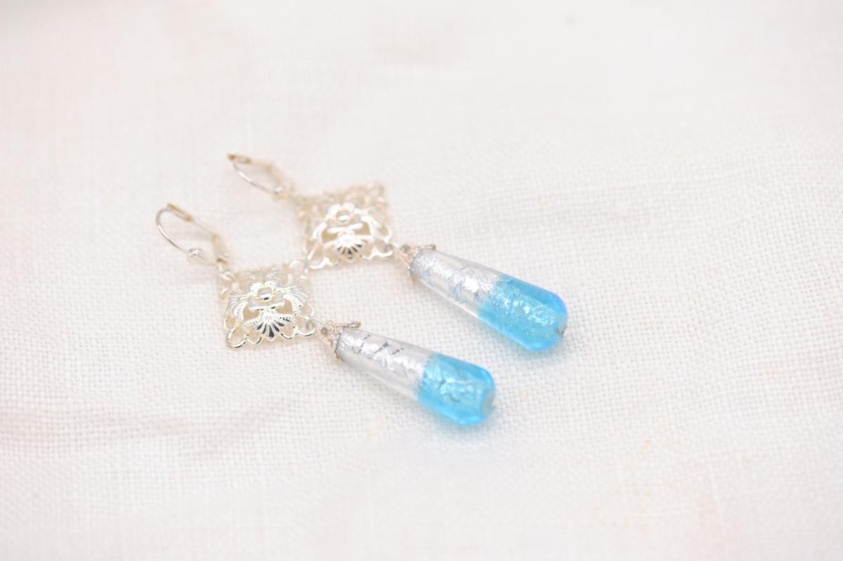 Raindrop earrings picture