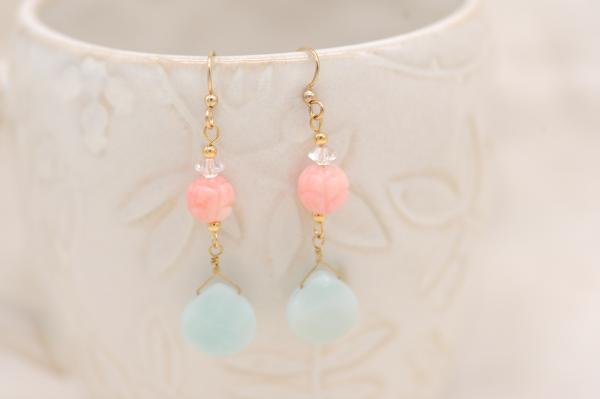 Day at the beach earrings