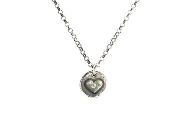 Heart Nugget Necklace