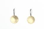 Golden Disc Earrings