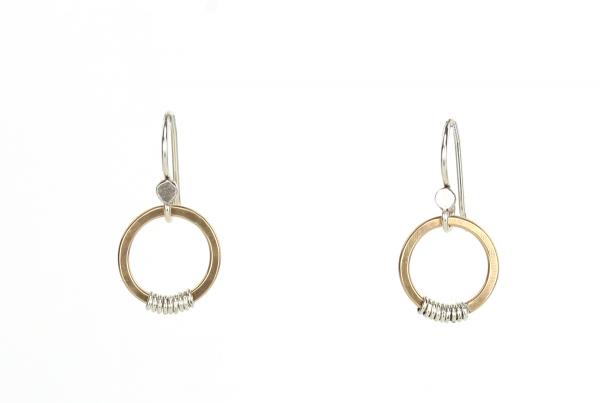 Tiny Link Hoop Earrings picture