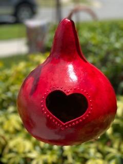 Handcrafted Gourd Birdhouse picture