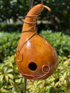 Handcrafted Gourd Birdhouse picture