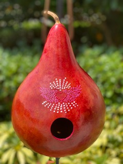 Handcrafted Gourd Birdhouse picture