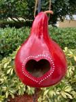 Handcrafted Gourd Birdhouse