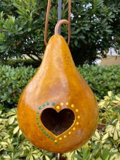 Handcrafted Gourd Birdhouse picture