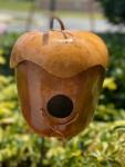 Handcrafted Wire Wrapped Gourd Birdhouse