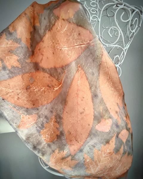 Silk scarf #7