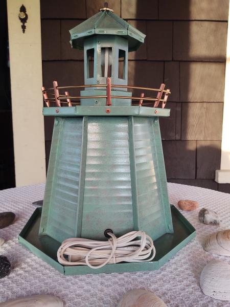Lighthouse Lamp (Green Patina) picture
