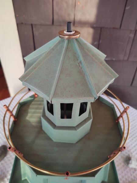 Lighthouse Lamp (Green Patina) picture
