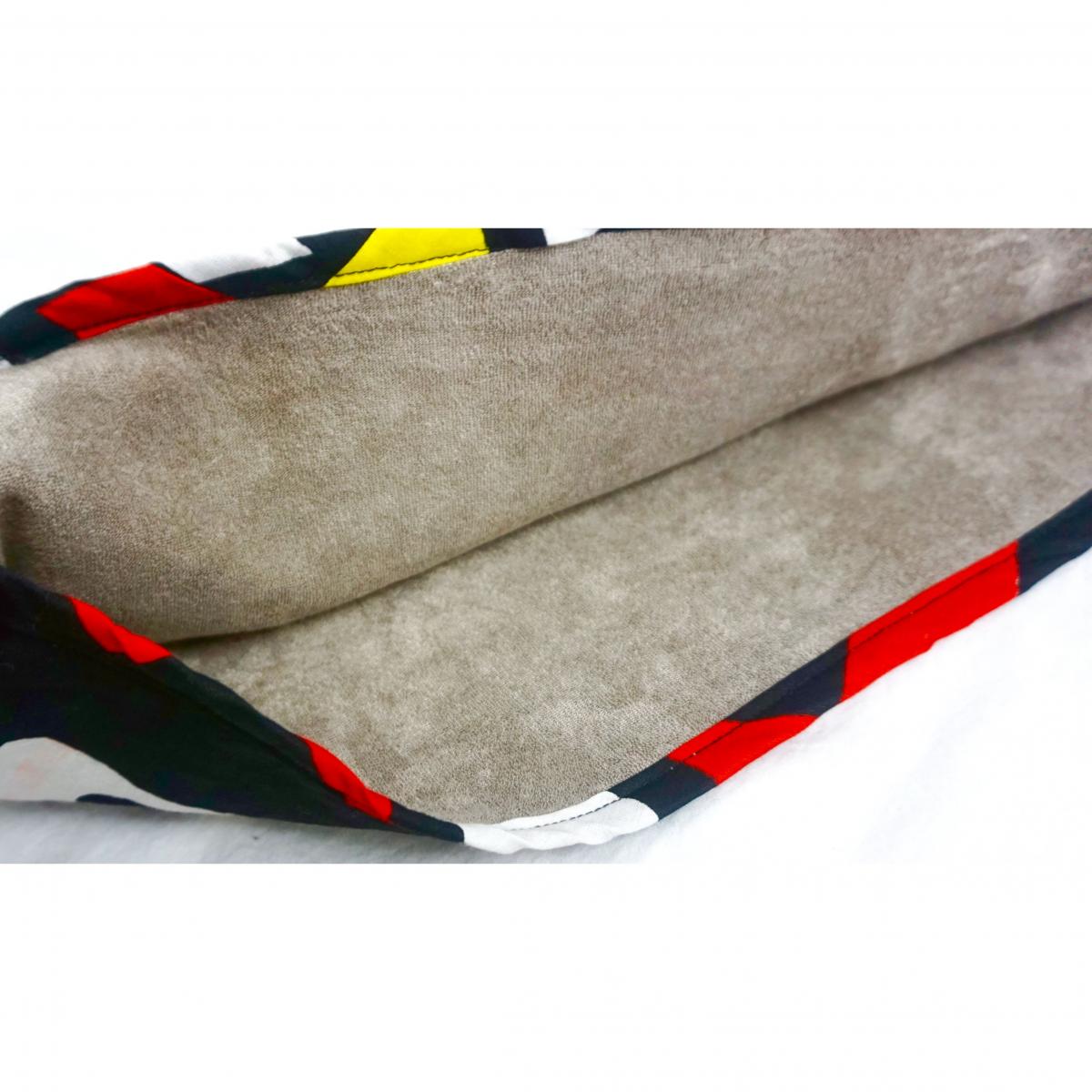 Terry Cloth African Print Towel Wrap picture