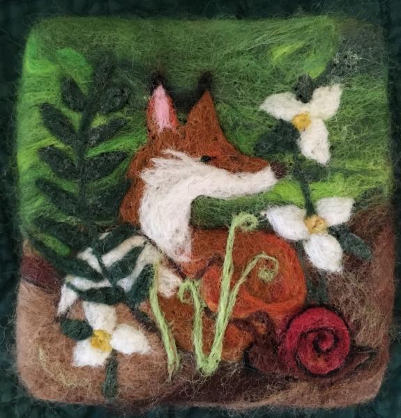 Needle Felted Goat Milk Soap picture