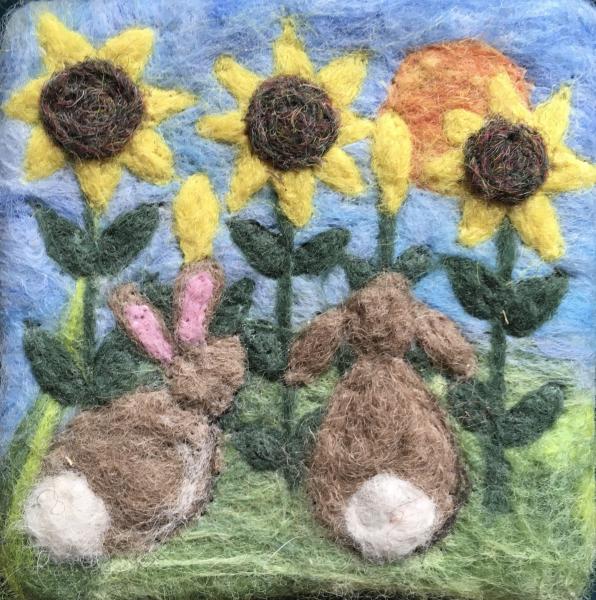 Needle Felted Goat Milk Soap picture