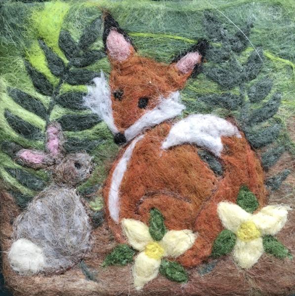 Needle Felted Goat Milk Soap picture