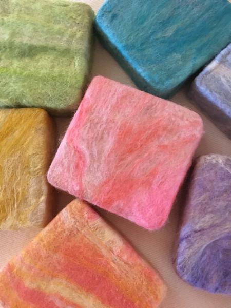 Felted Goat Milk Soap picture
