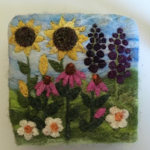 Needle Felted Goat Milk Soap picture