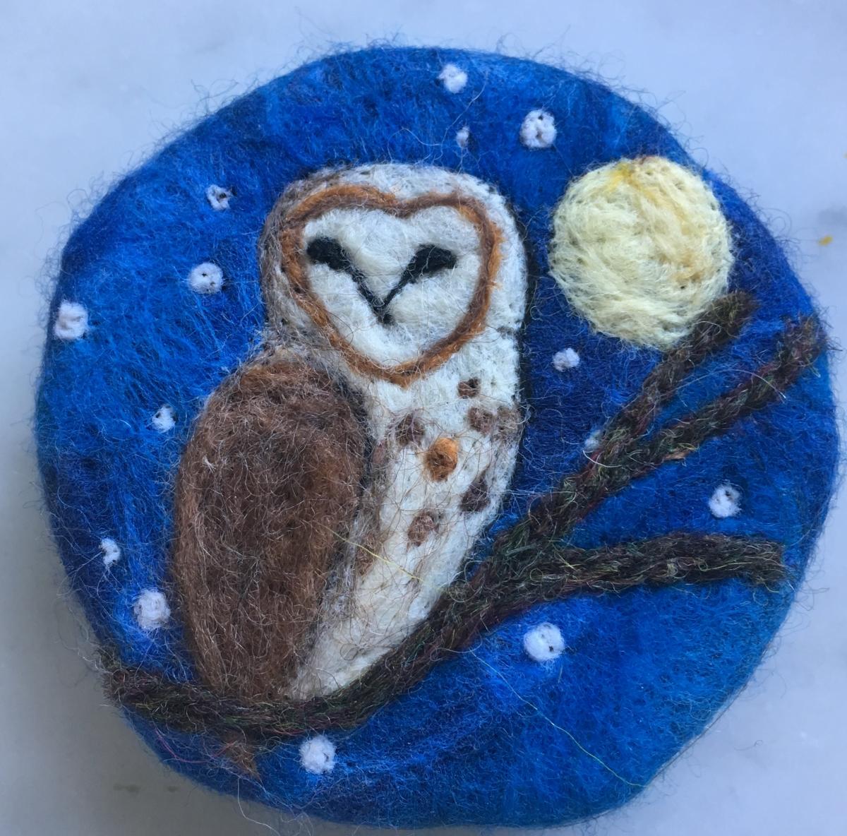 Needle Felted Goat Milk Soap picture