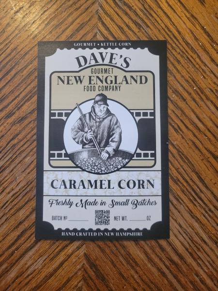 Daves Gourmet kettle corn and lemonades