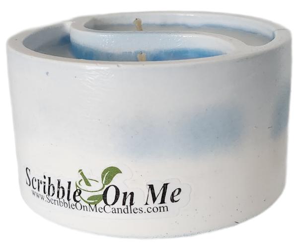 Ceramic Ying Yang Candle