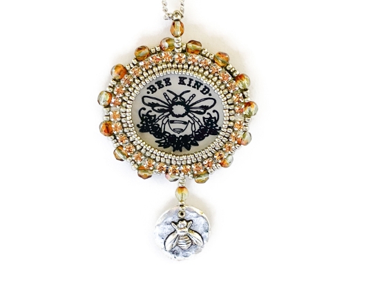 Bee Kind Pendant Necklace picture