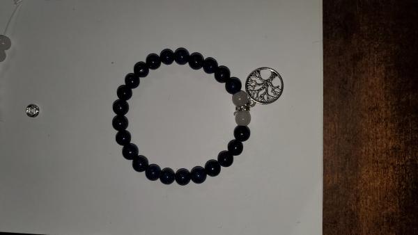 Lapis, Ocra Agate with Tree of Life