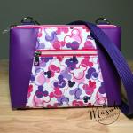 Purple Heads - Zippy Crossbody Bag