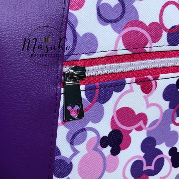 Purple Heads - Zippy Crossbody Bag picture