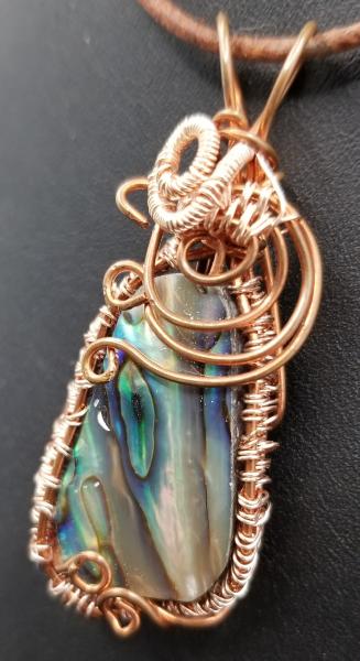 Abalone in Copper Pendant picture