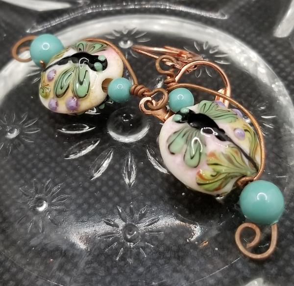 Green Dragonfly Earrings picture