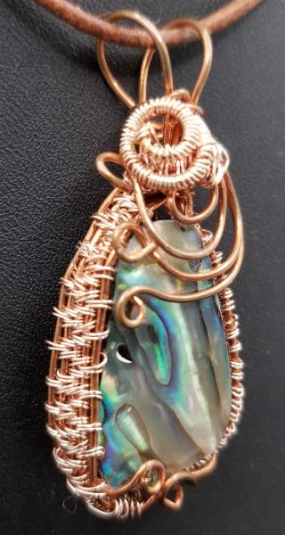 Abalone in Copper Pendant picture