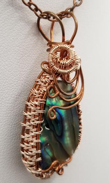 Abalone in Copper Pendant picture
