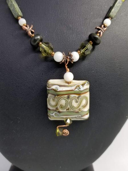 Olive Square Pendant picture