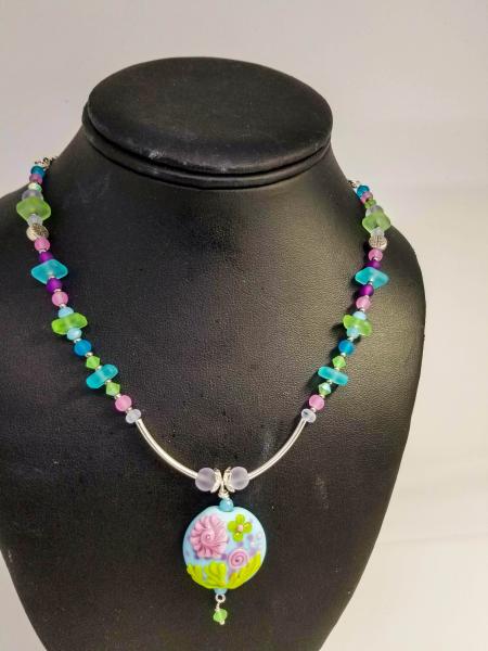 Spring Flower Garden Necklace picture