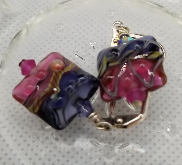 Purple/Pink Earrings picture