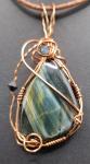 Blue Tiger-eye Pendant