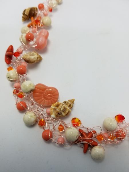 Coral and Shells Wire Crochet picture