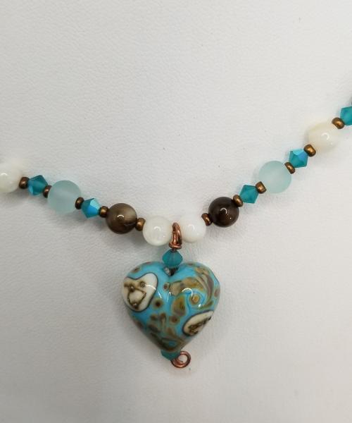 Aqua Heart Pendant picture