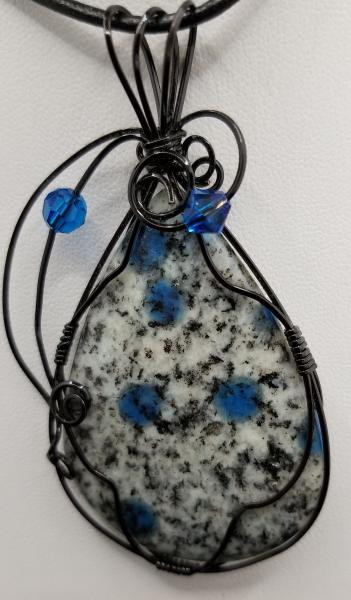 K 2 Jasper Wire Wrapped Pendant picture