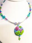 Spring Flower Garden Necklace