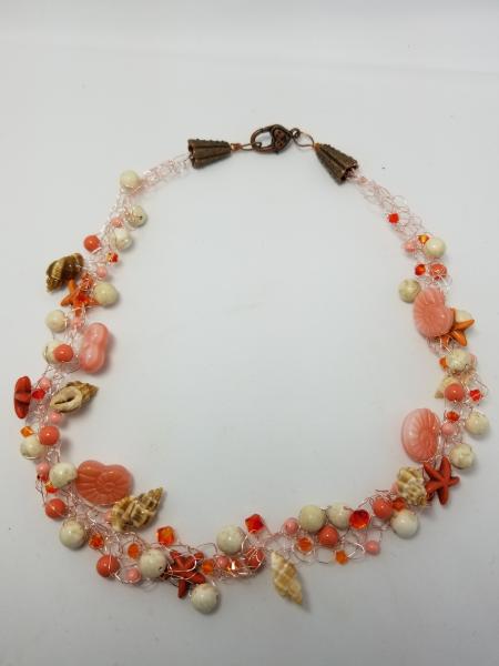 Coral and Shells Wire Crochet picture